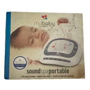 Homedics MyBaby Sound Spa Portable White Noise Machine for Babies MYB-S205